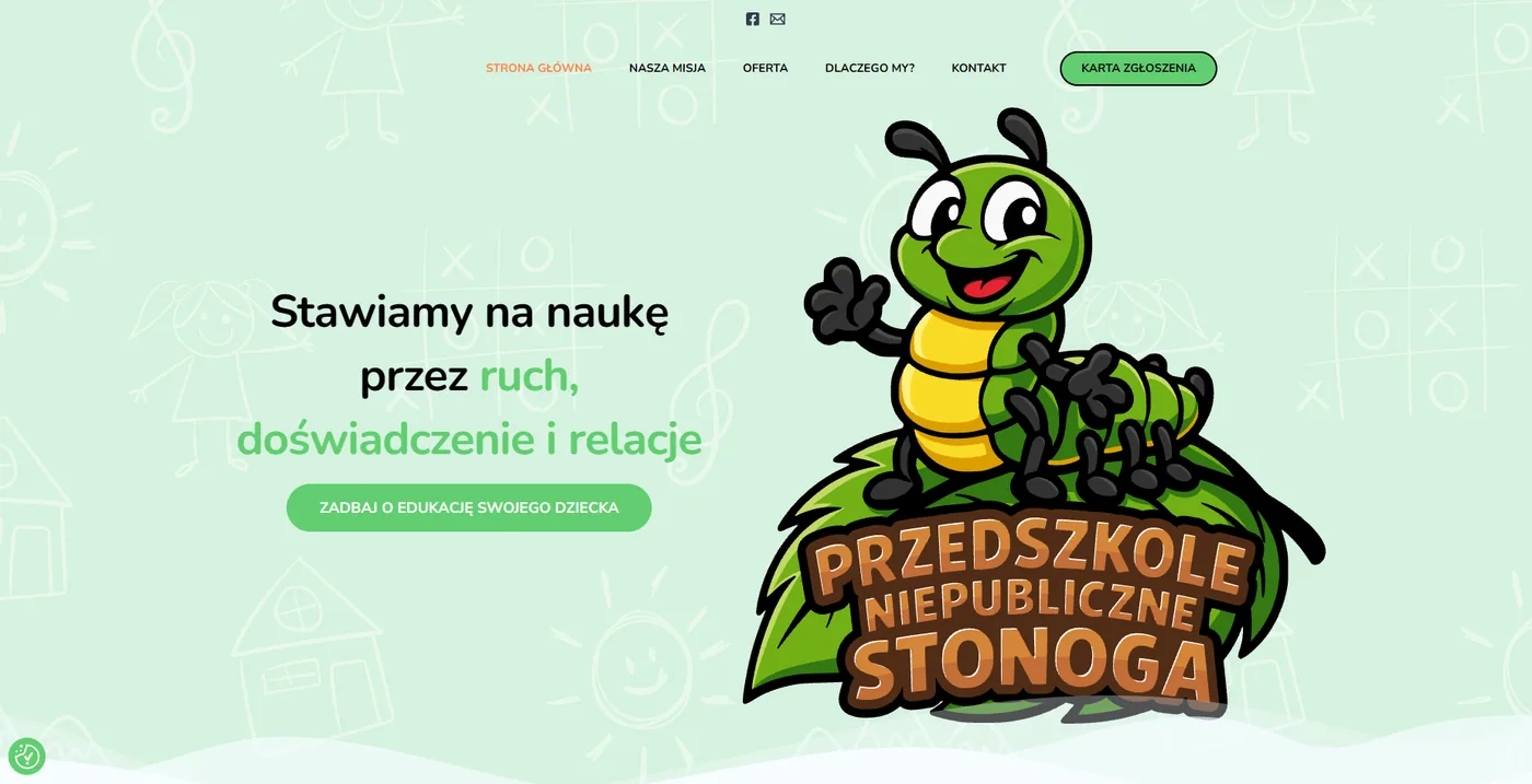 Strona Przedszkola Niepublicznego Stonoga